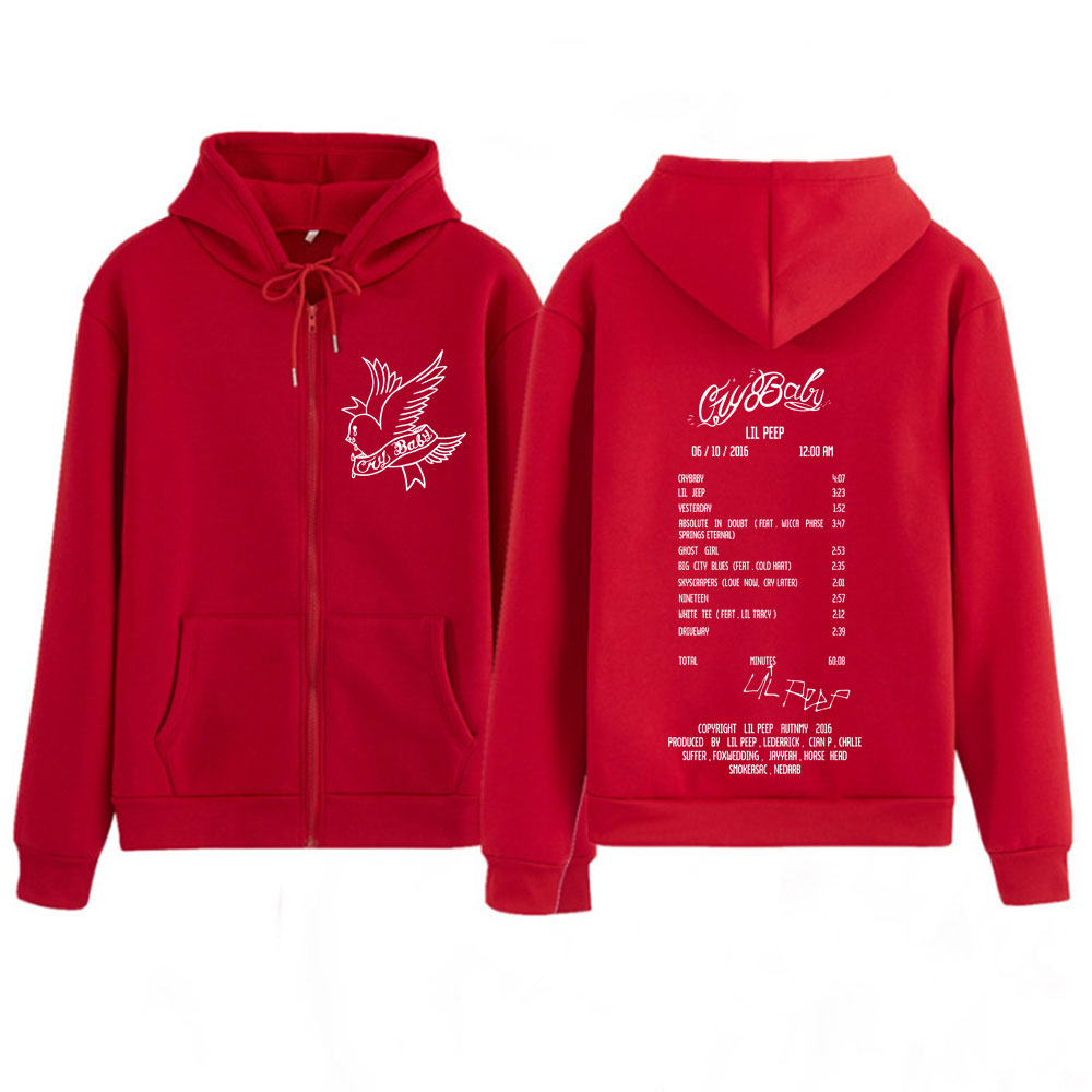 Rapper Lil Peep Cry Baby Album - Winter Clothing Pk 评论和价格