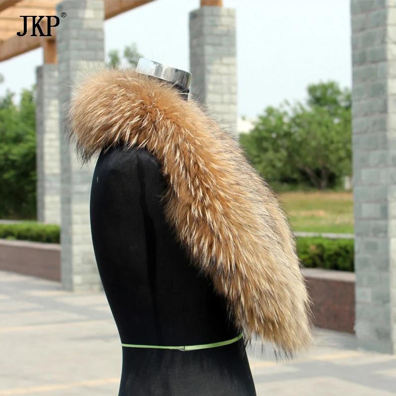 Natural Fur Collar Real Raccoo - Winter Clothing Pk 评论和价格