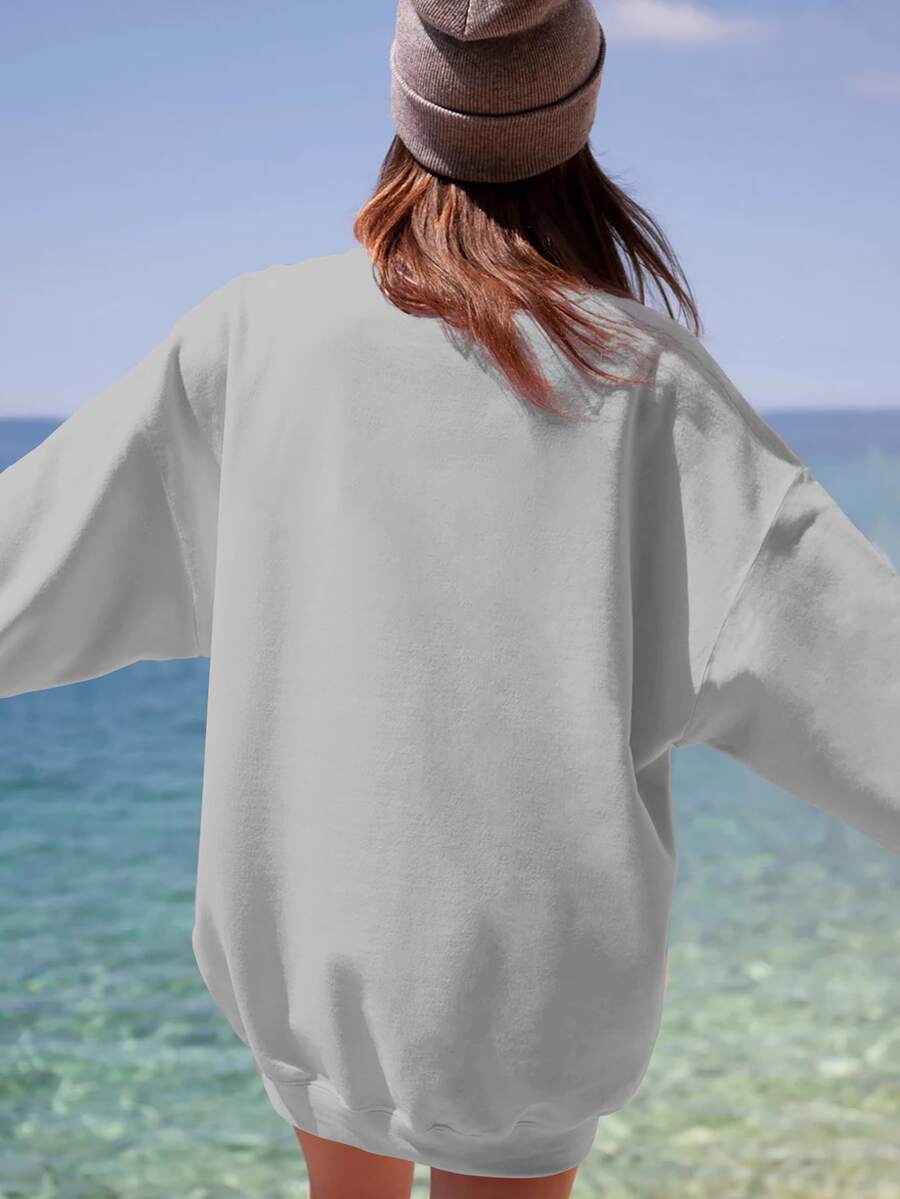 Women's Letter Graphic Sweatsh - Winter Clothing Gift Ideas 评论和价格